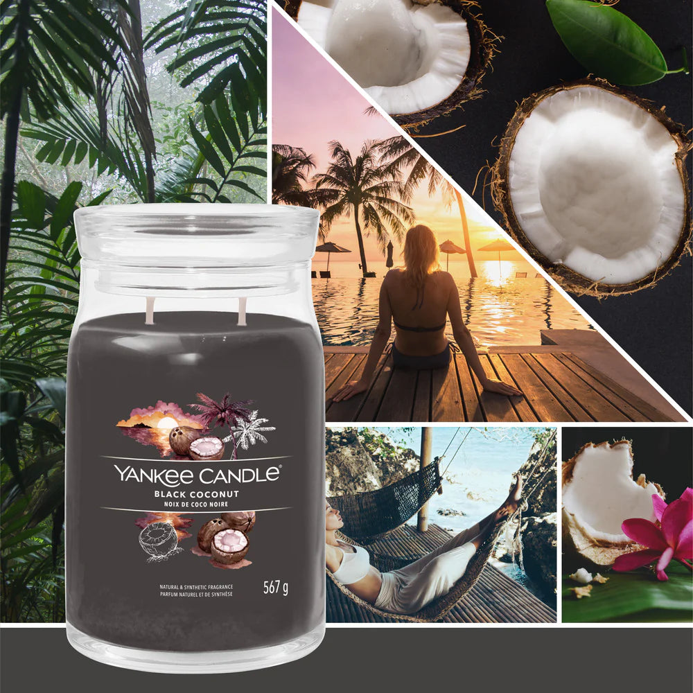 Black Coconut Signature Large Jar