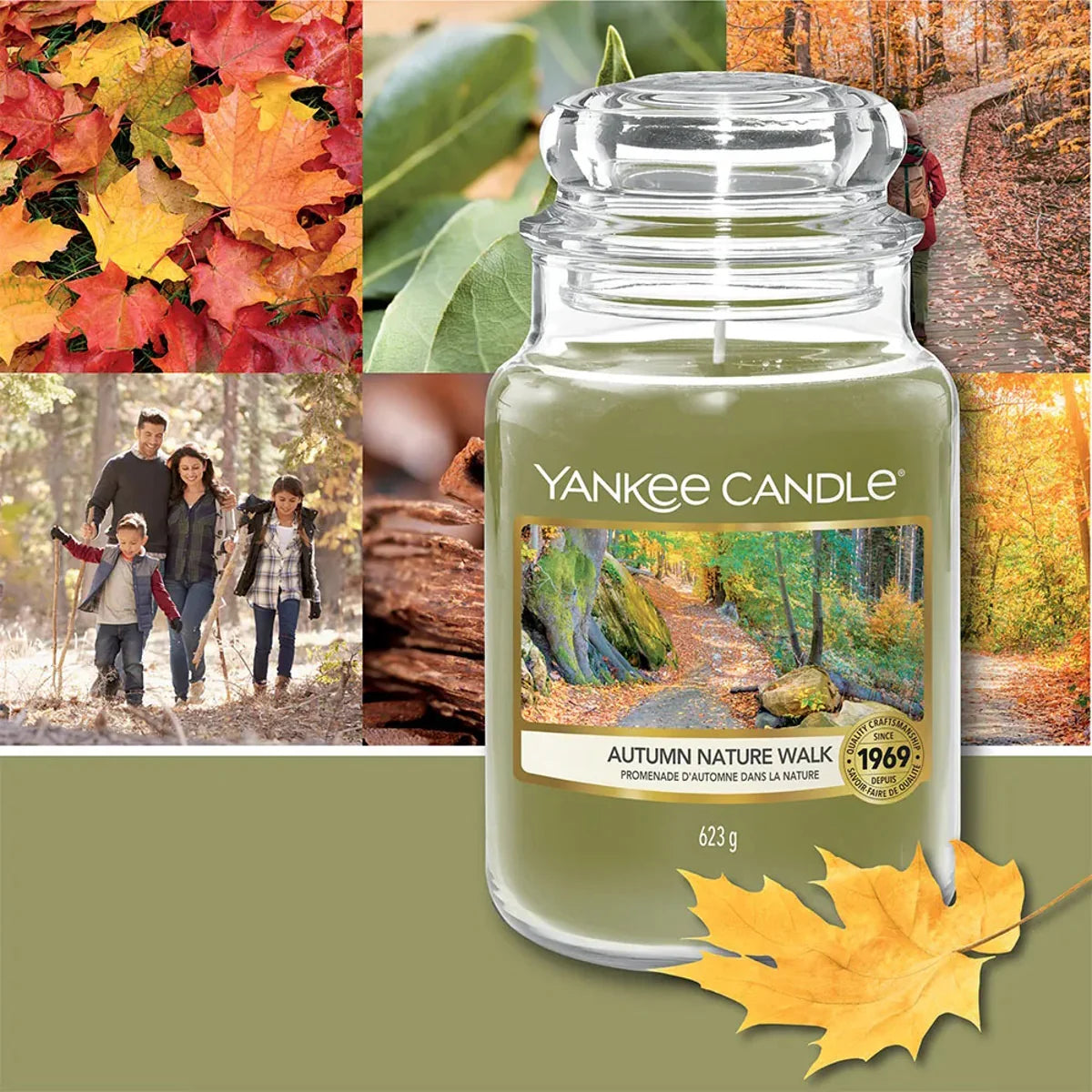 Autumn Nature Walk Classic Large Jar - SALE