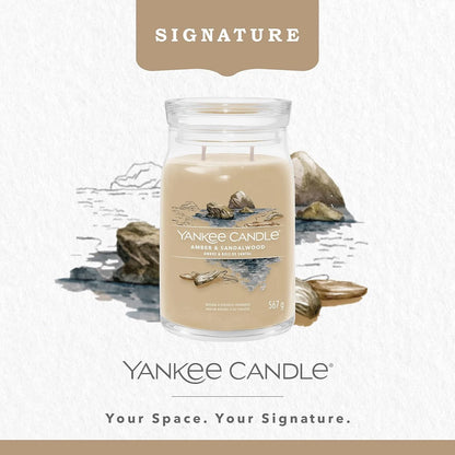 Amber & Sandalwood Signature Large Jar
