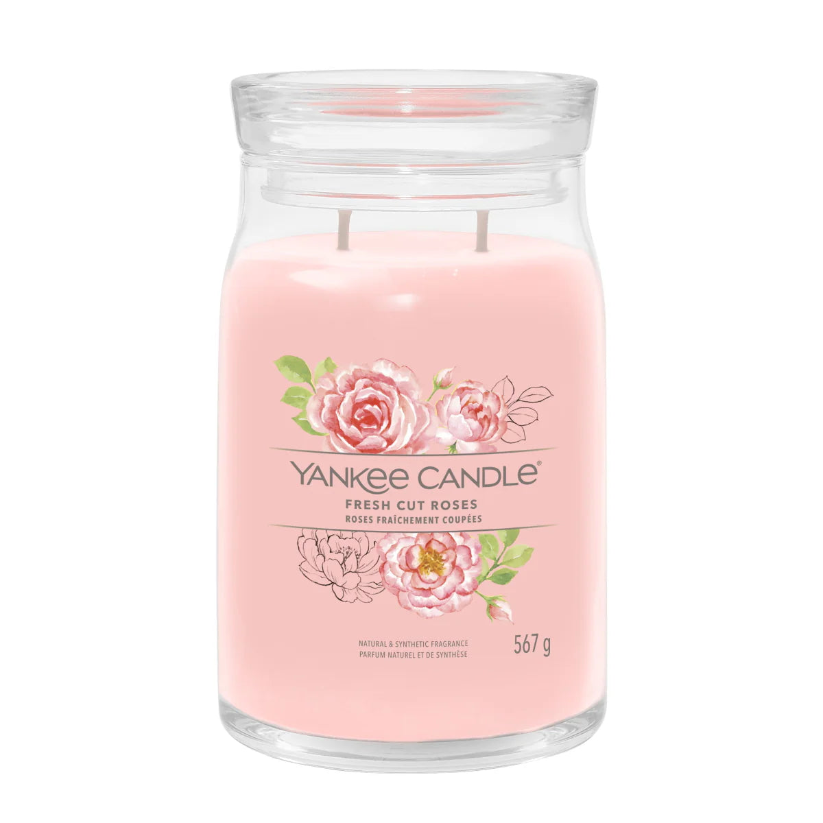 Fresh Cut Roses Signature Large Jar