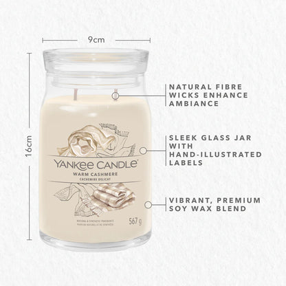 Warm Cashmere Signature Large Jar