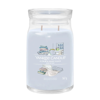 A Calm & Quiet Place Signature Large Jar