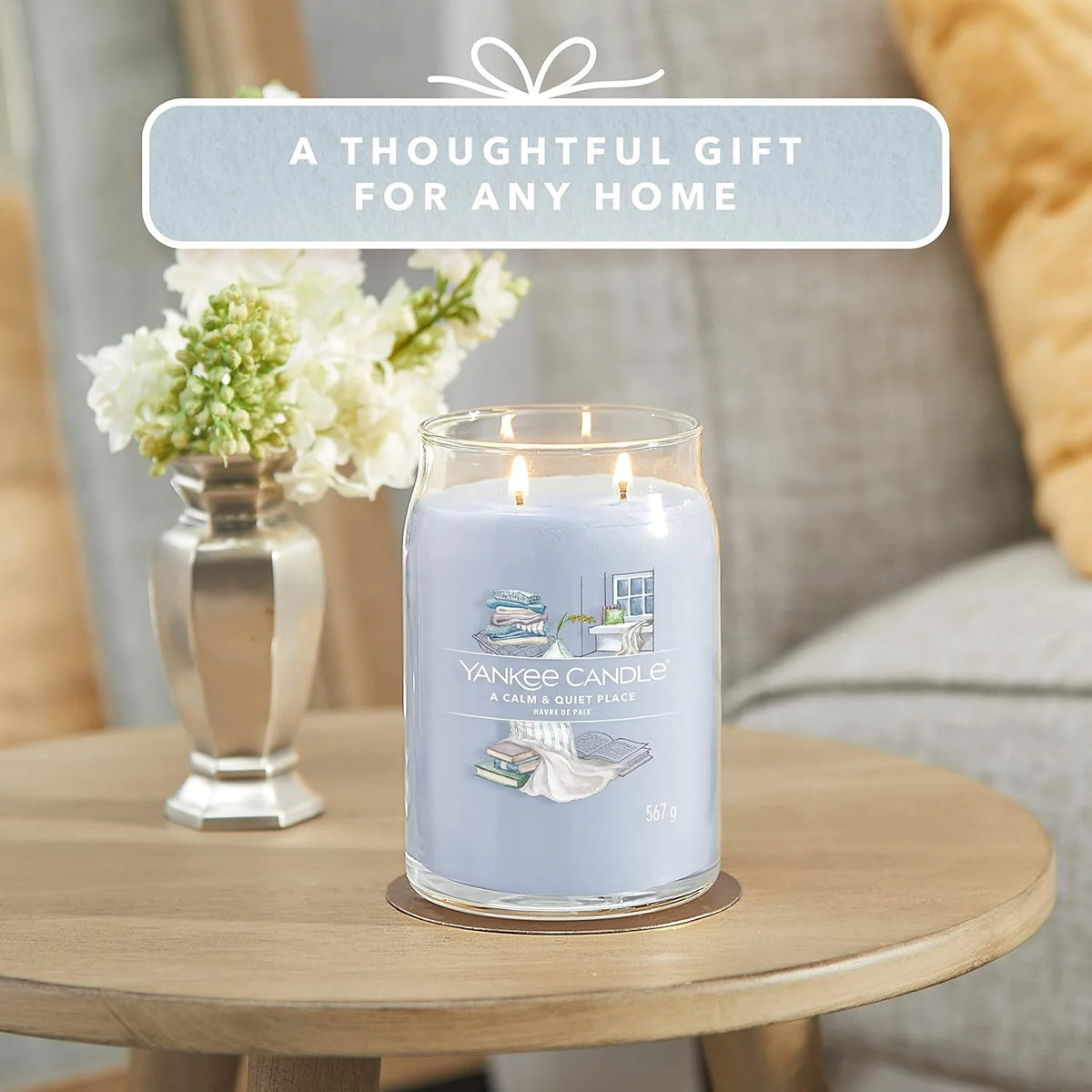 A Calm & Quiet Place Signature Large Jar