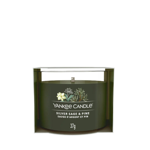 Silver Sage & Pine Signature Glass Votive