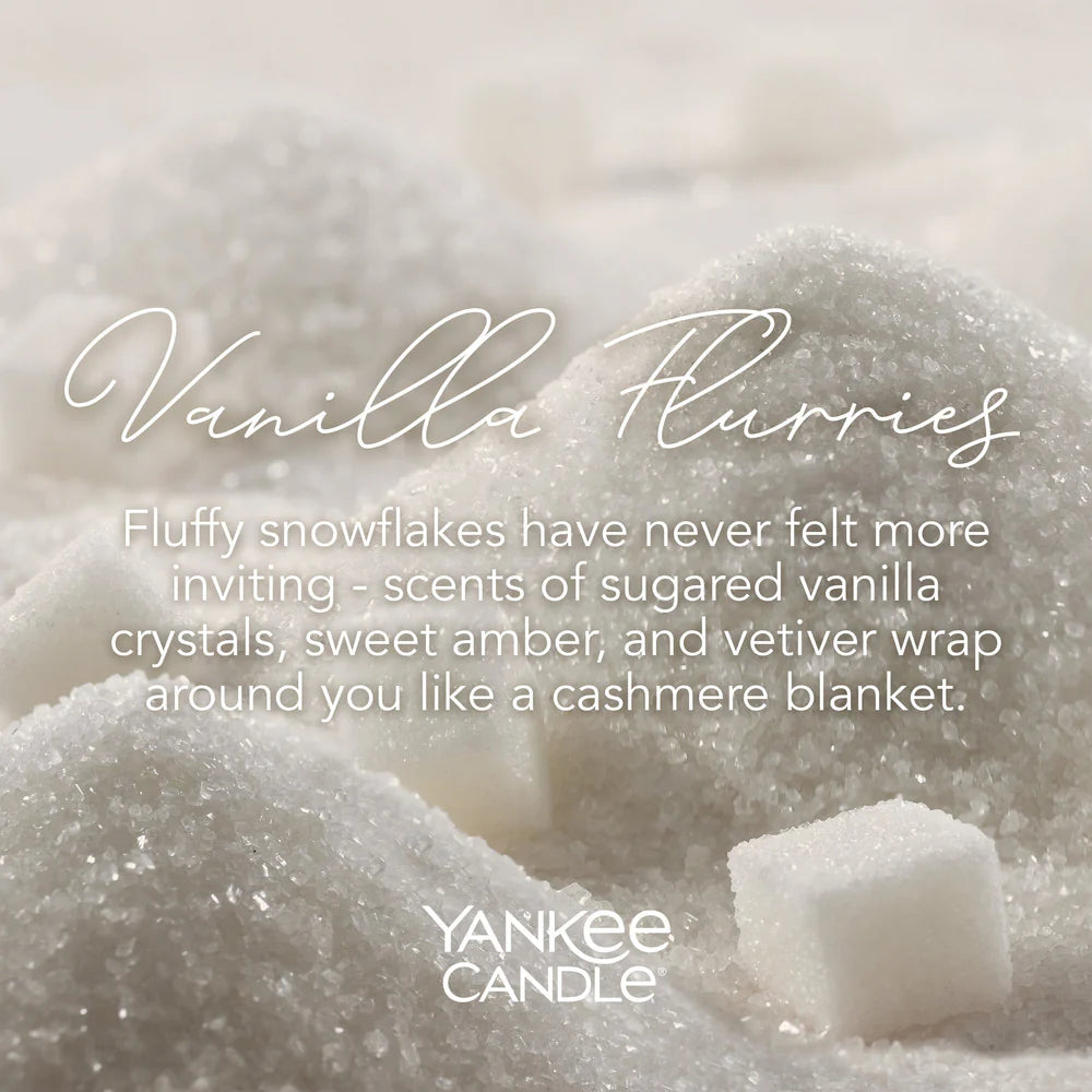 Vanilla Flurries Signature Glass Votive