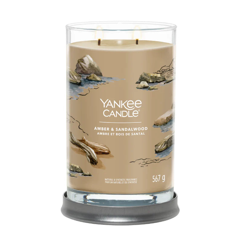 Amber & Sandalwood Signature Large Tumbler