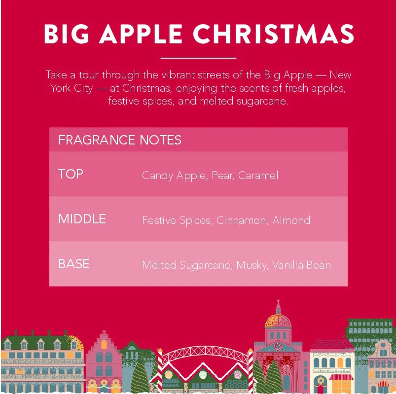 Big Apple Christmas -  Signature Large Jar - Black November
