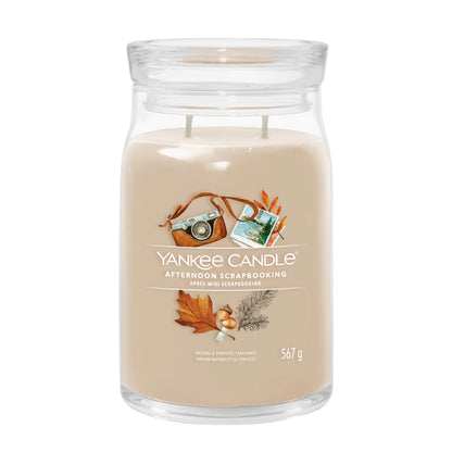 Afternoon Scrapbooking -  Signature Large Jar