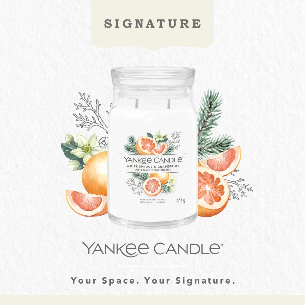 White Spruce & Grapefruit Signature Large Jar