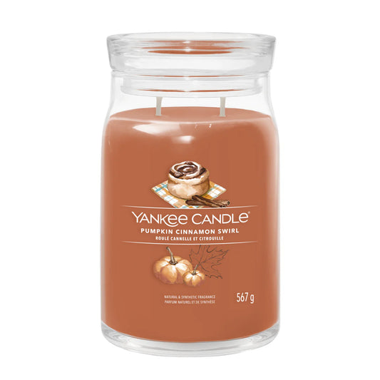 Pumpkin Cinnamon Swirl  Signature Large Jar