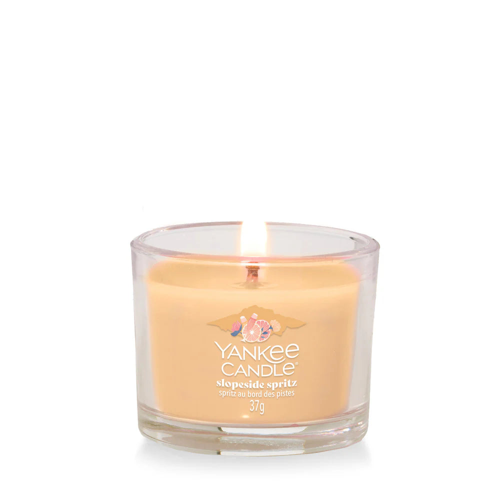 Slopeside Spritz Signature Glass Votive