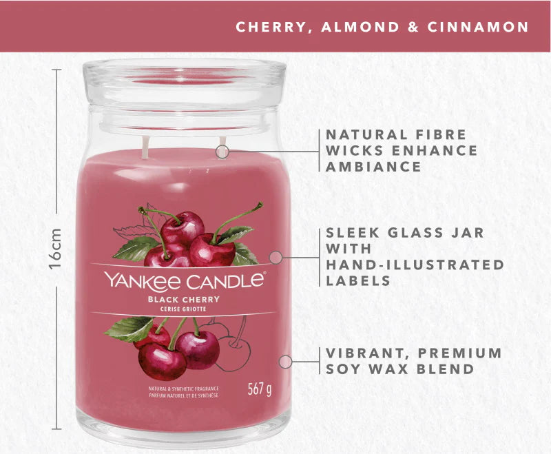 Black Cherry Signature Large Jar
